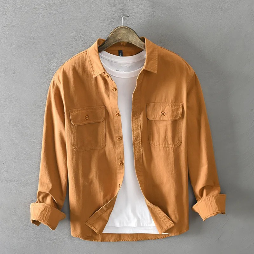 Stylish Long Sleeve Cotton Shirt for Men